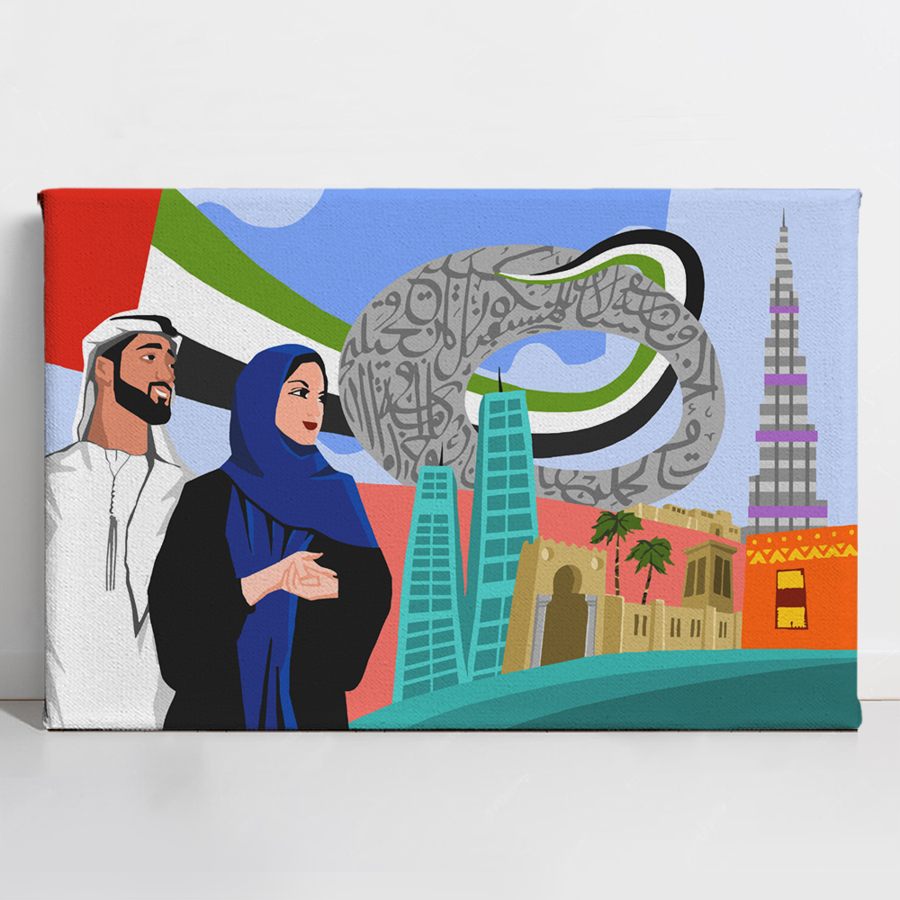 Colors of Unity UAE - Paint By Numbers Kit