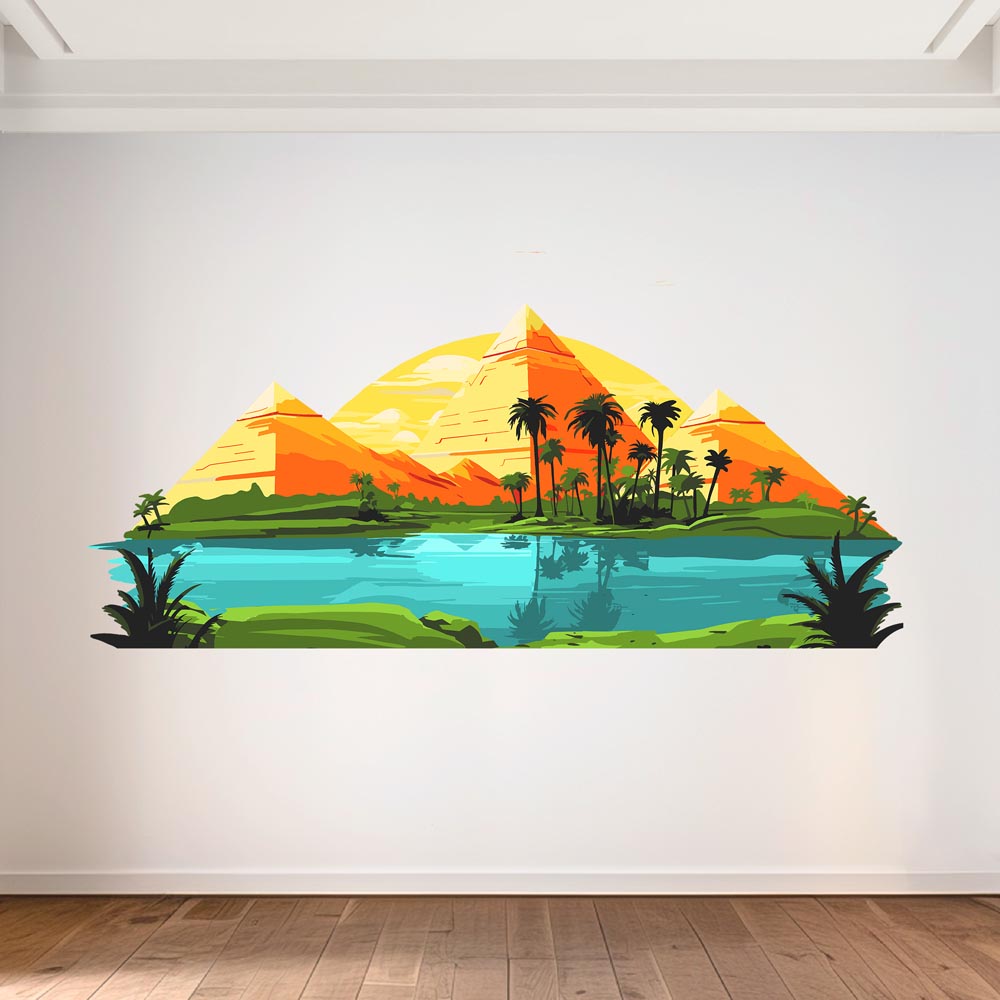 أهرامات مصر - مجموعة جداريات بالأرقام