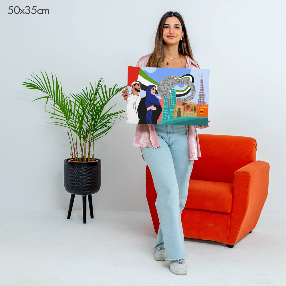 Colors of Unity UAE - Paint By Numbers Kit