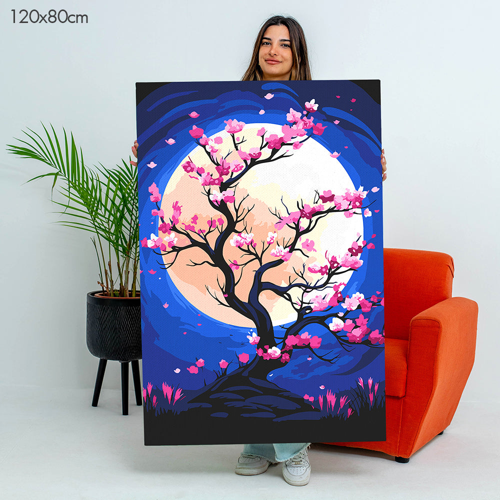 Megamoon Bloom - Paint By Numbers Kit