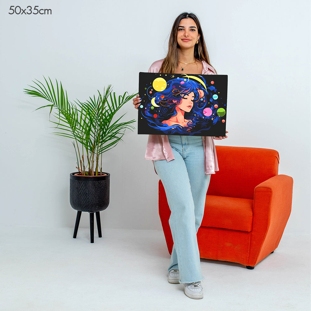 Interplanetary Dreams - Paint By Numbers Kit