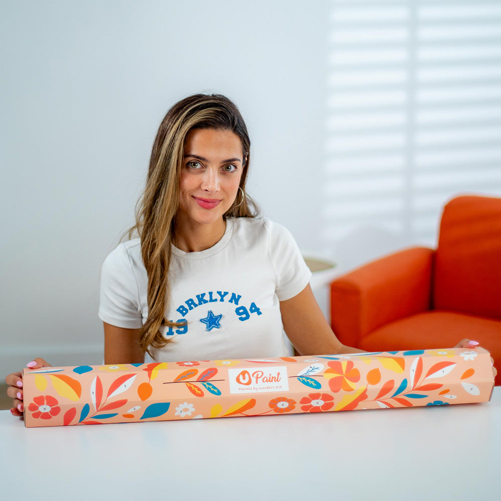 رحلة بالون مع الأصدقاء - مجموعة جداريات بالأرقام