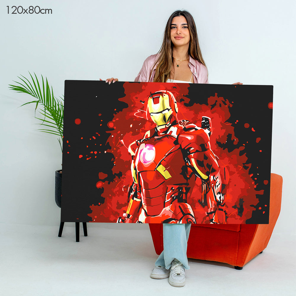 Iron Man - Kids Paint By Numbers Kit