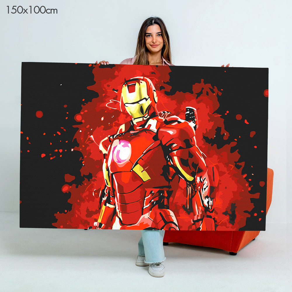 Iron Man - Kids Paint By Numbers Kit