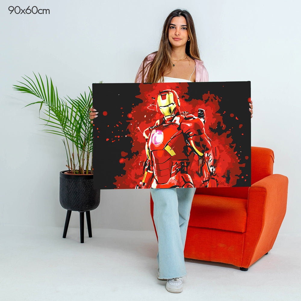 Iron Man - Kids Paint By Numbers Kit