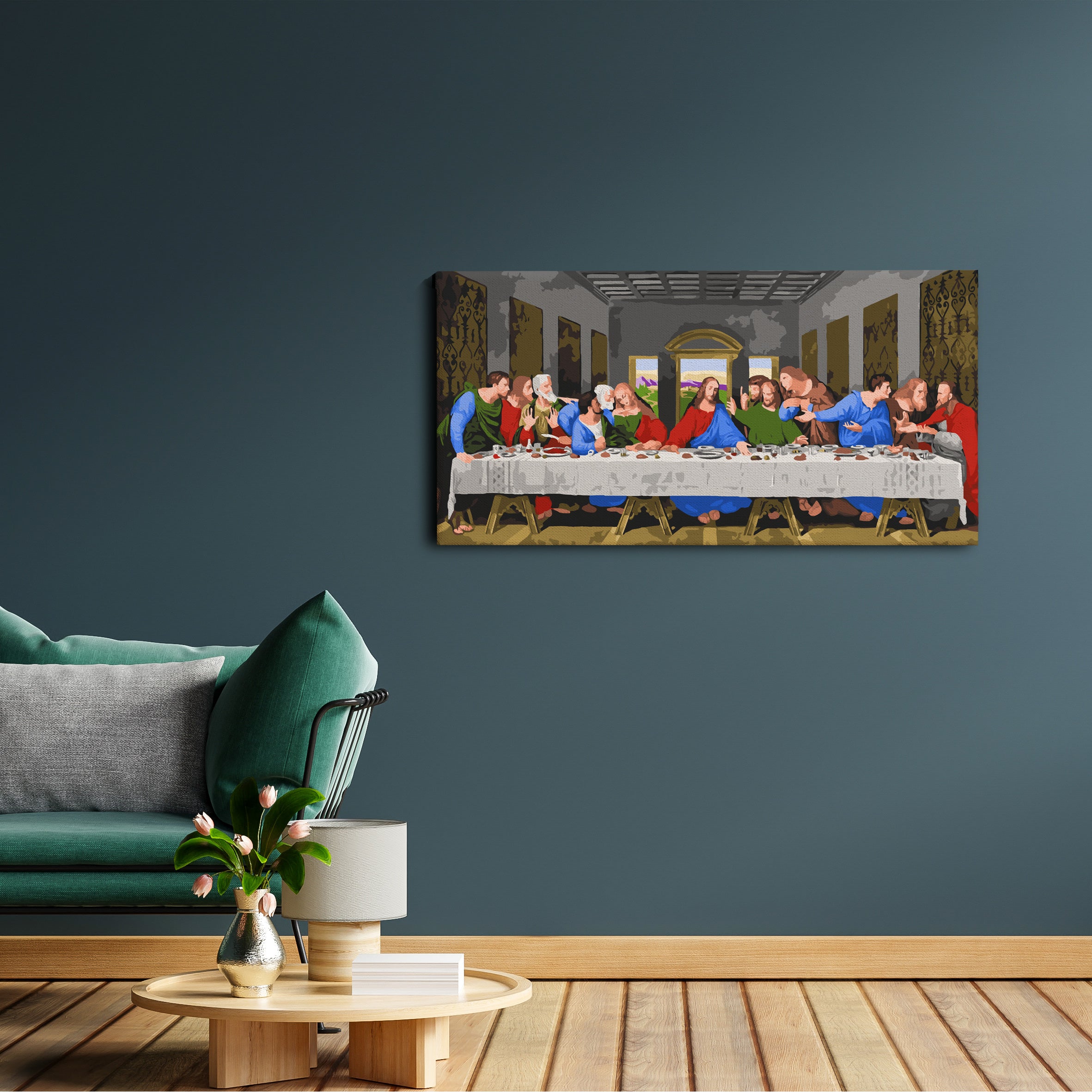 The Last Supper by by Leonardo Da Vinci - Paint By Numbers Kit