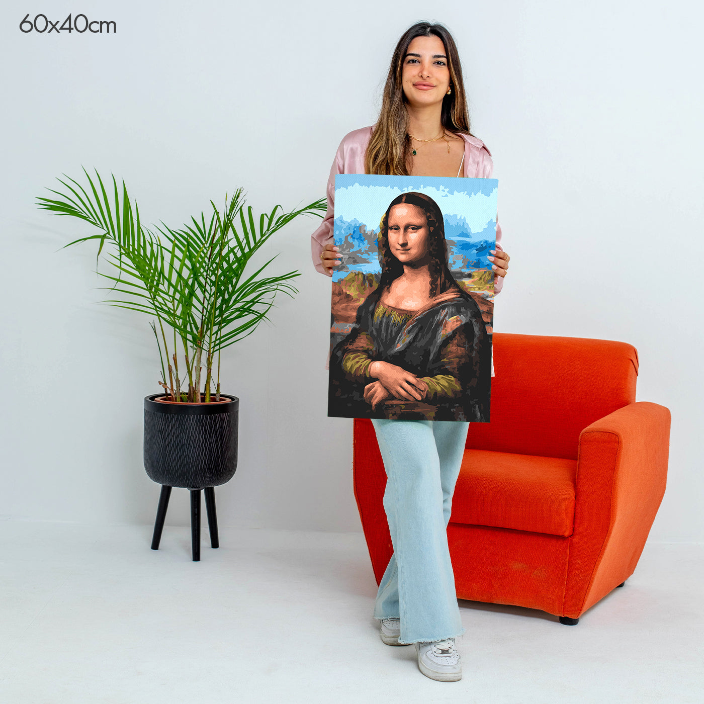 The Monalisa by Leonardo Da Vinci - Paint By Numbers Kit