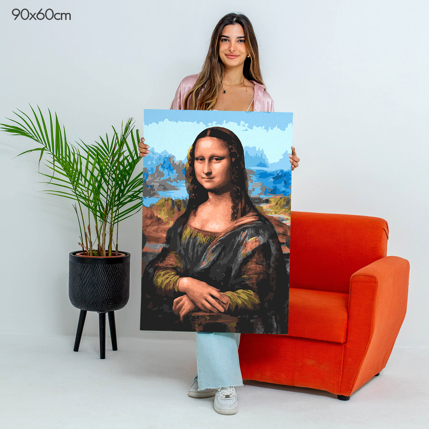 The Monalisa by Leonardo Da Vinci - Paint By Numbers Kit