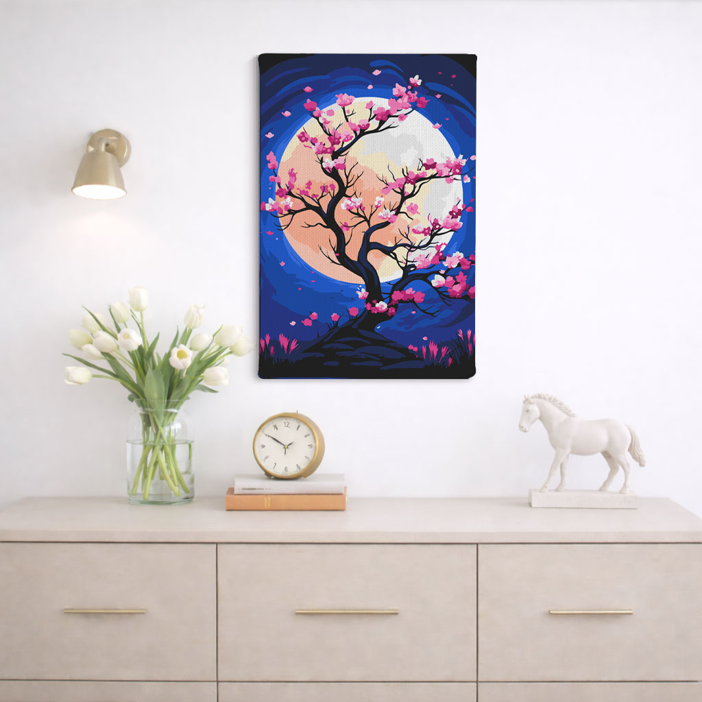 Megamoon Bloom - Paint By Numbers Kit