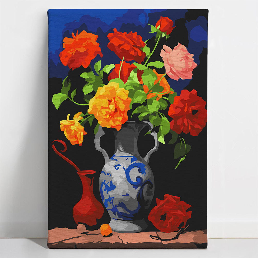 plant pot painting kit Vivid Flower Pot