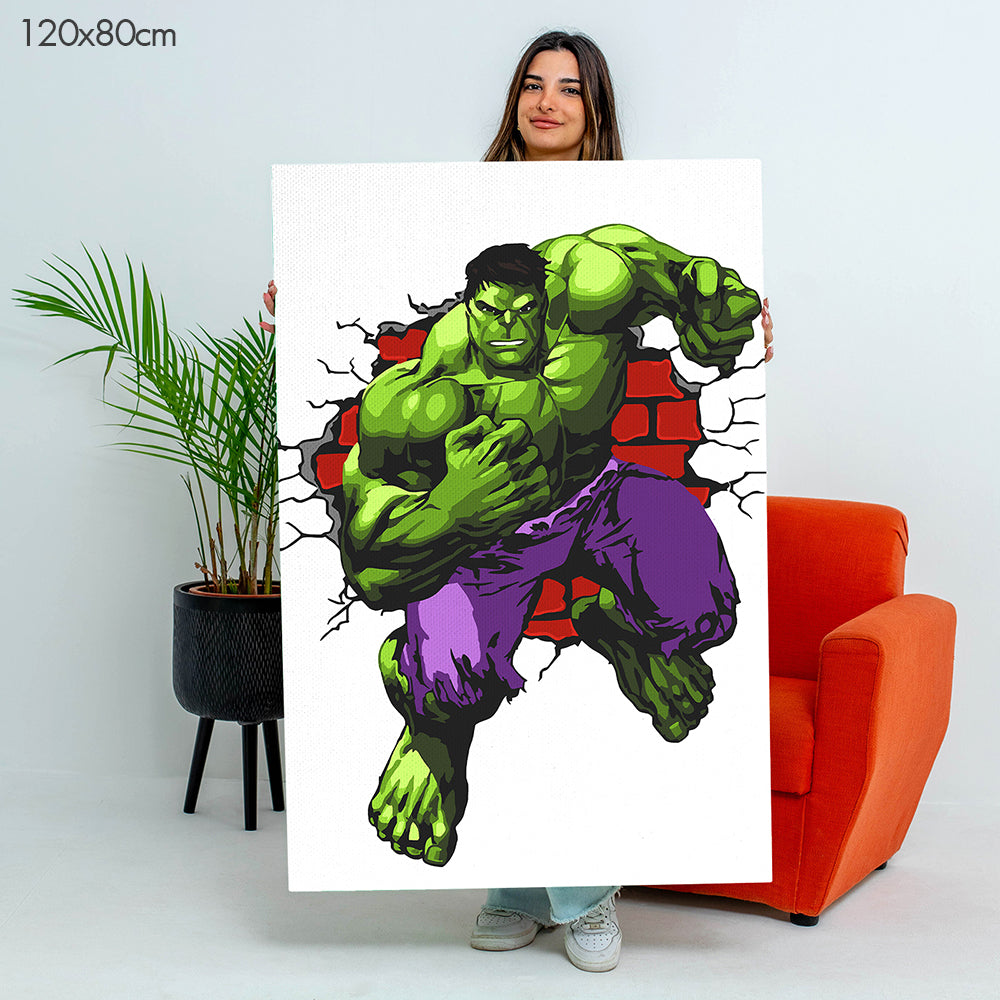 Incredible Hulk - Kids Paint By Numbers Kit