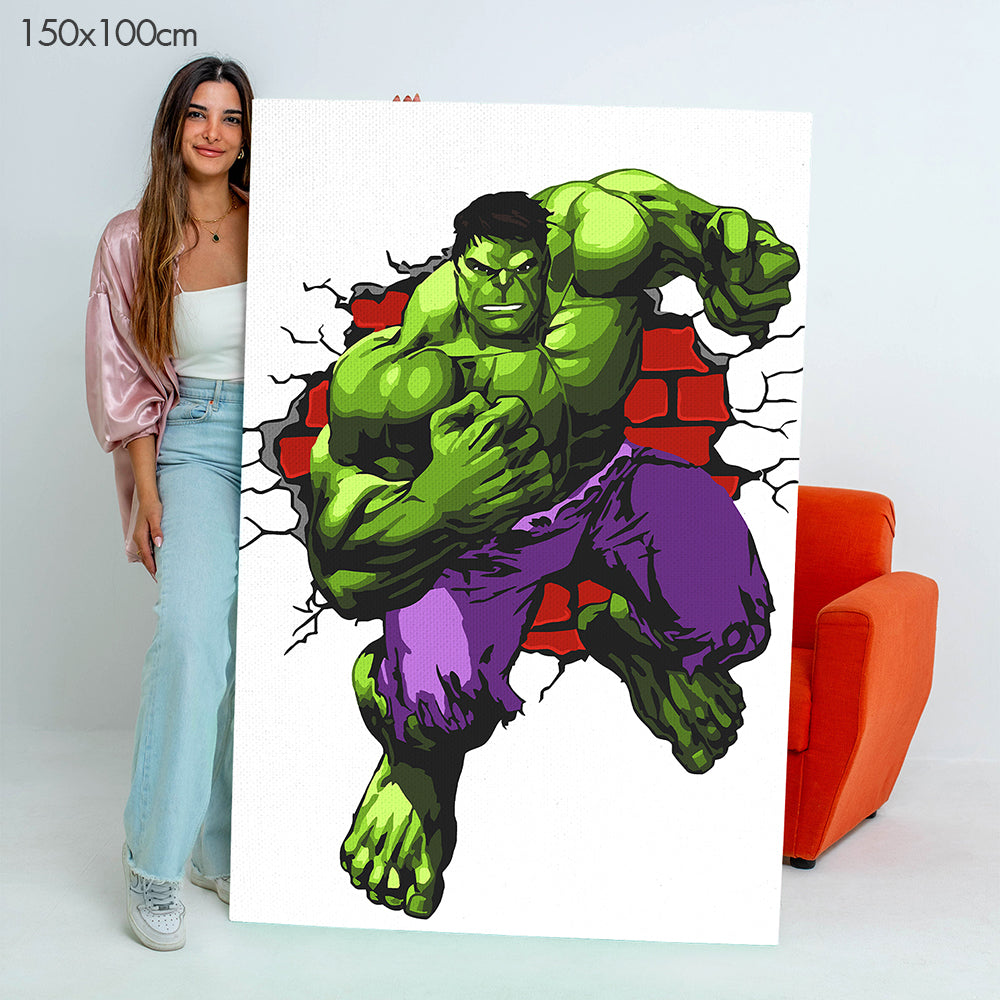 Incredible Hulk - Kids Paint By Numbers Kit