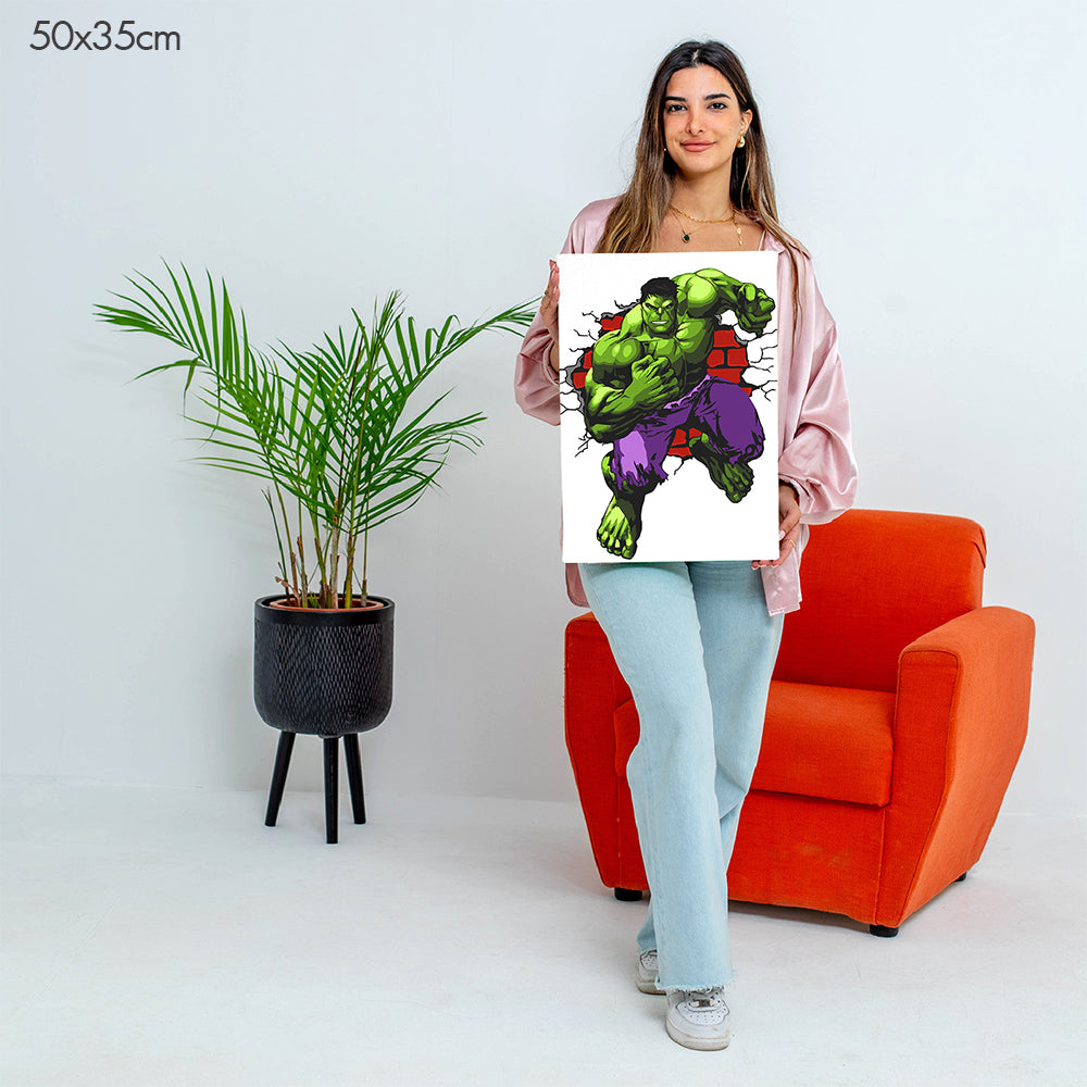 Incredible Hulk - Kids Paint By Numbers Kit