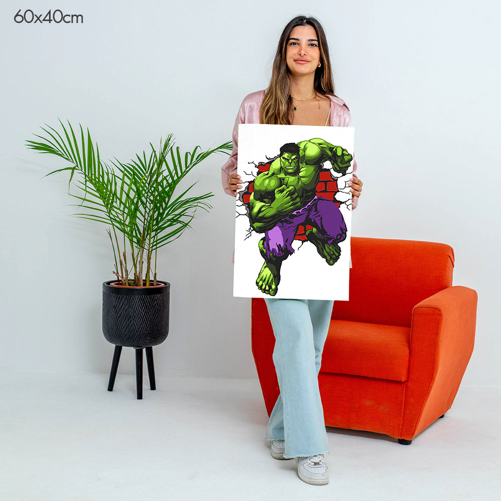 Incredible Hulk - Kids Paint By Numbers Kit