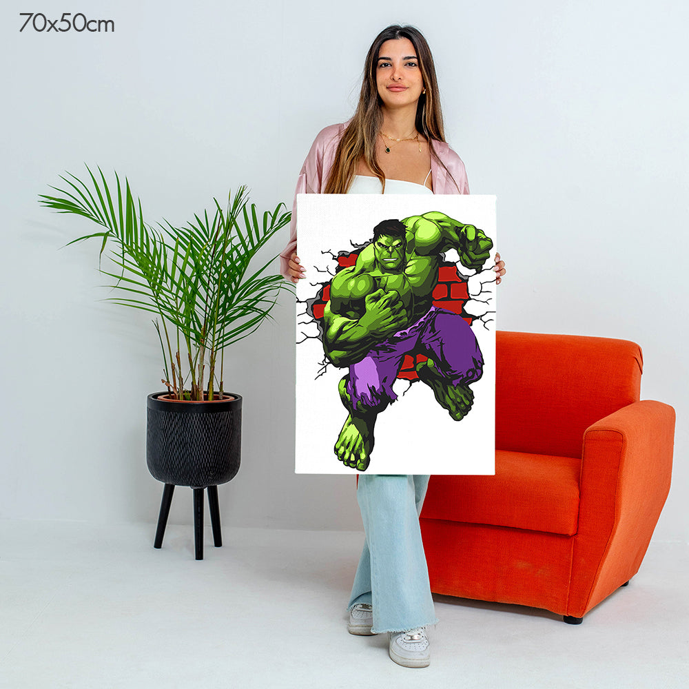 Incredible Hulk - Kids Paint By Numbers Kit