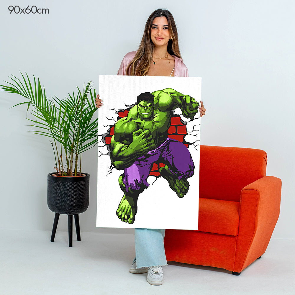Incredible Hulk - Kids Paint By Numbers Kit