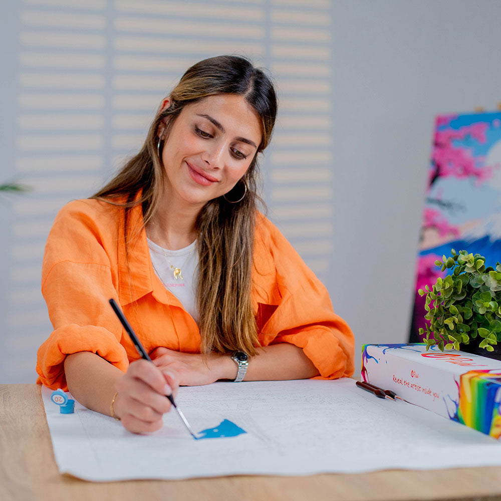 بوكاهونتاس - مجموعة الرسم حسب الأرقام للأطفال
