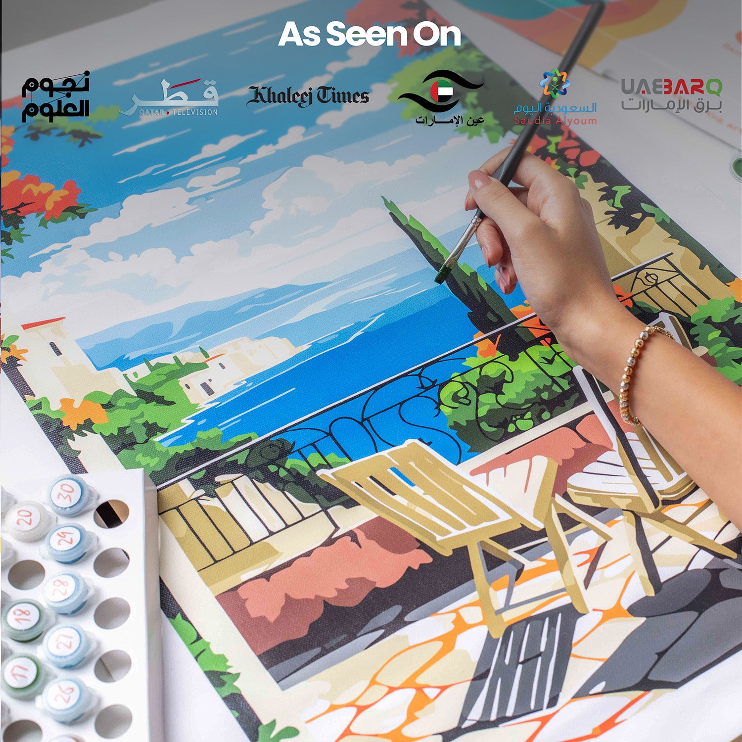 Day and Night Harmony - Paint By Numbers Kit