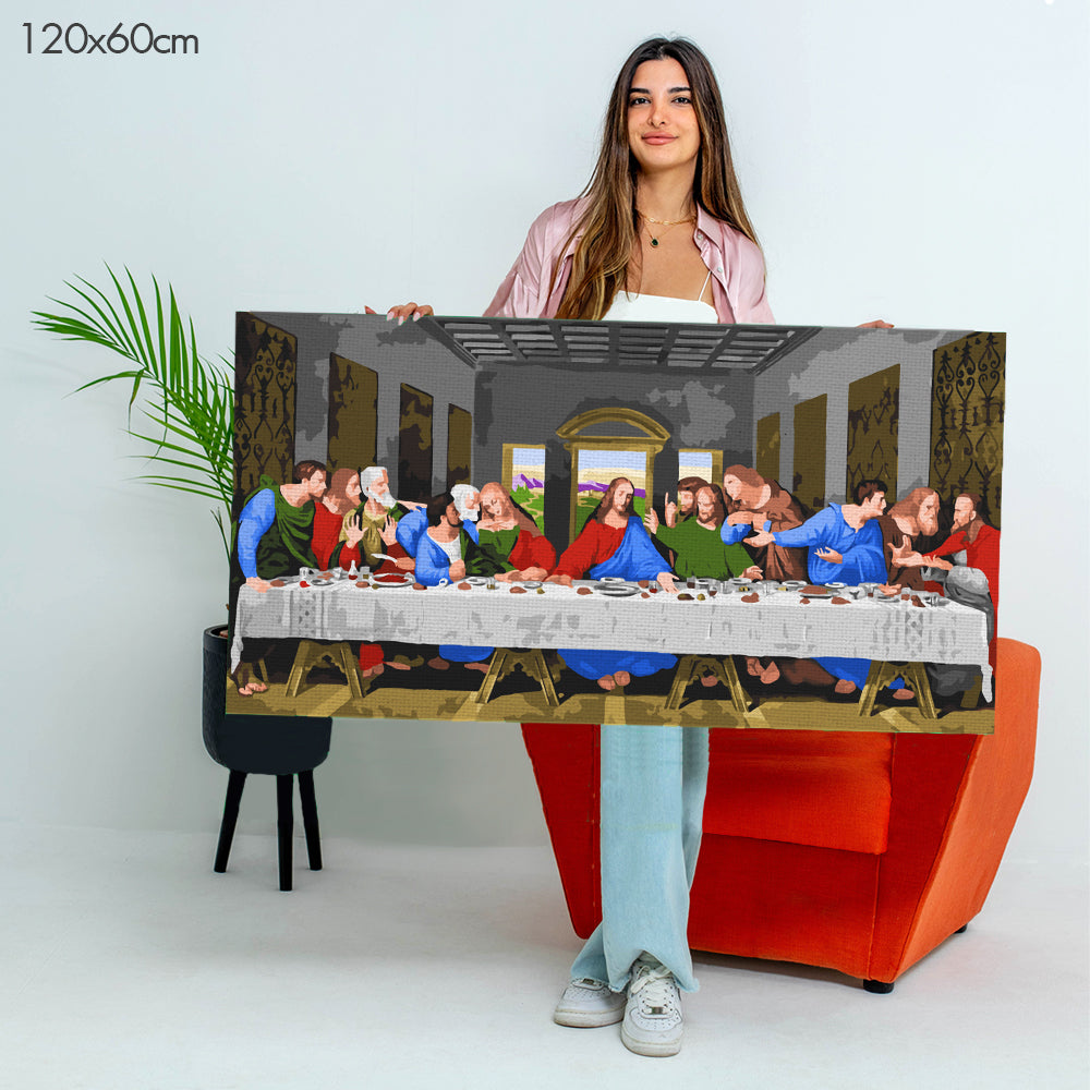 The Last Supper by by Leonardo Da Vinci - Paint By Numbers Kit