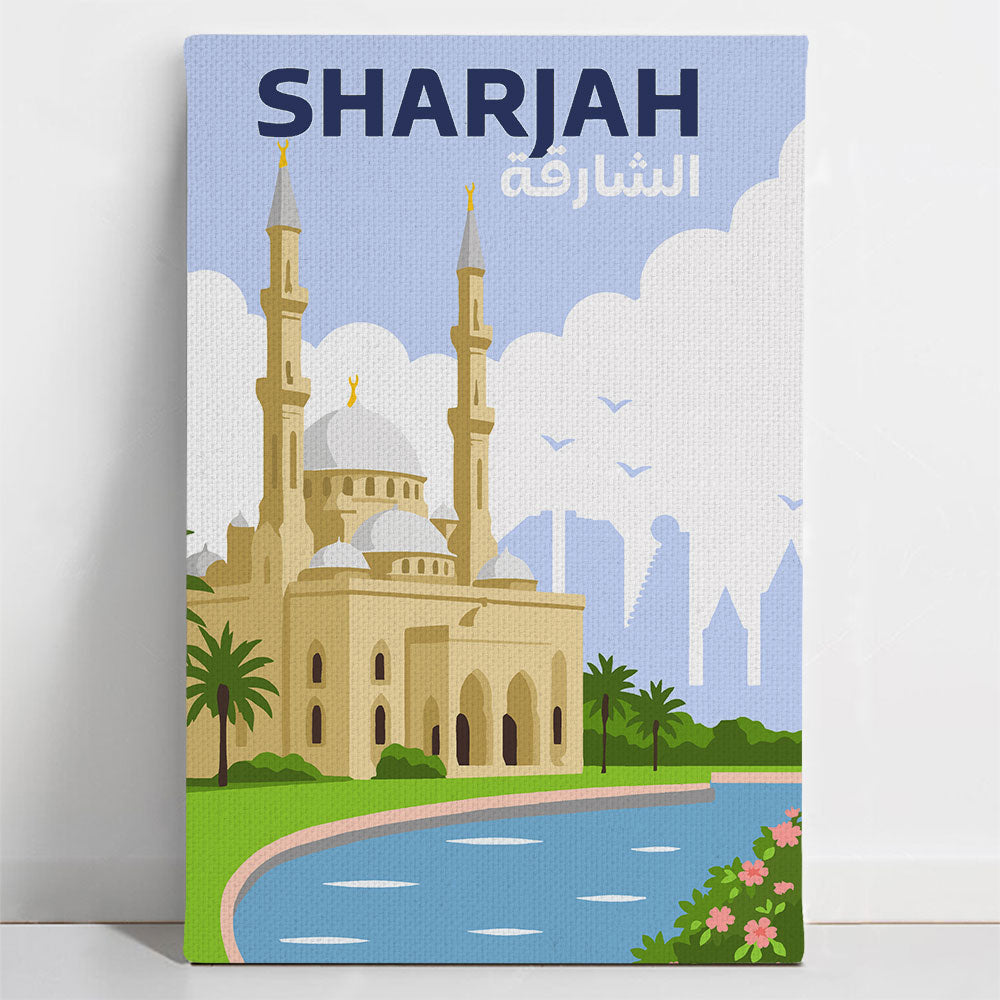 Sharjah, An Emirate of Culture - Our Emirates, Our Pride | Paint by Numbers Kit