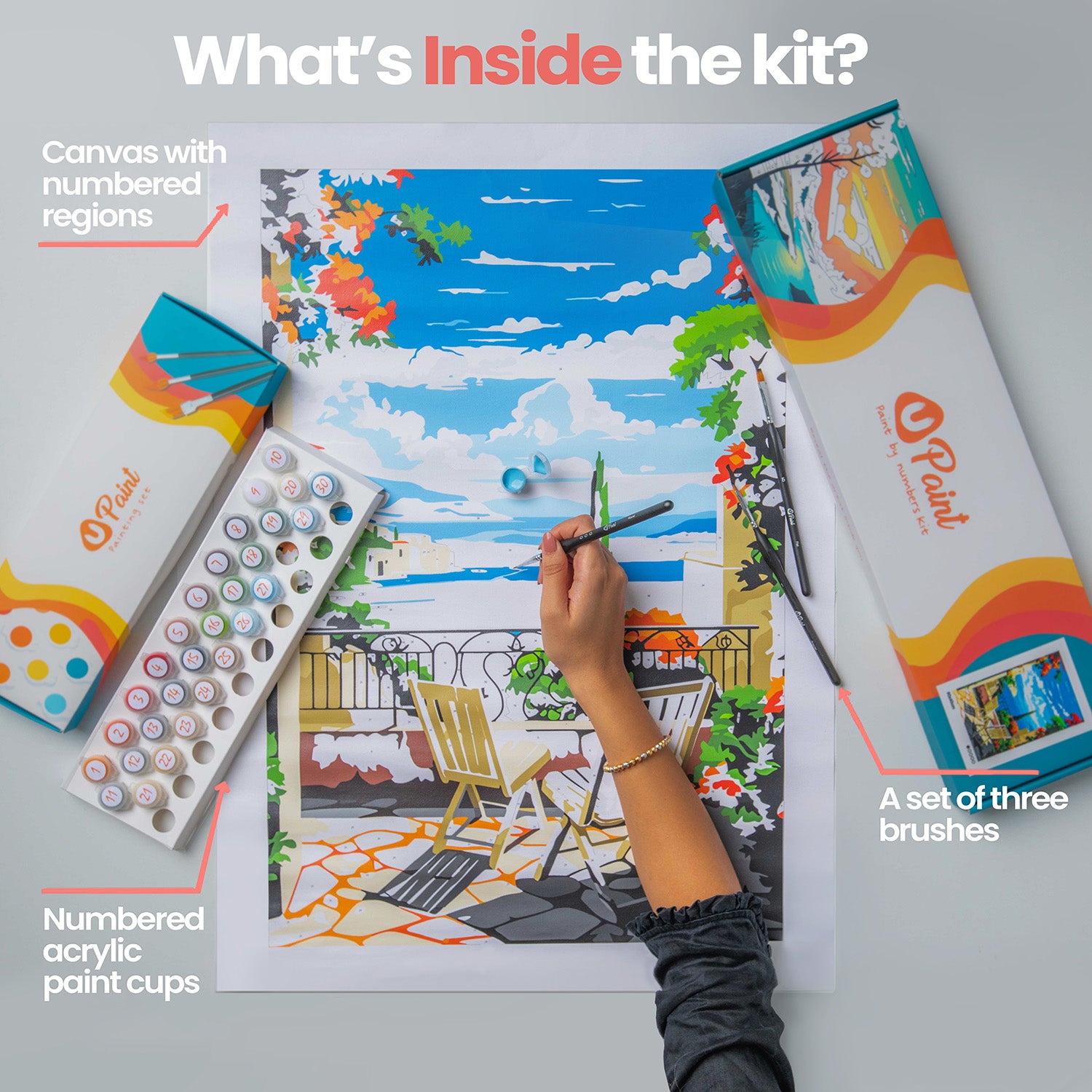 Day and Night Harmony - Paint By Numbers Kit