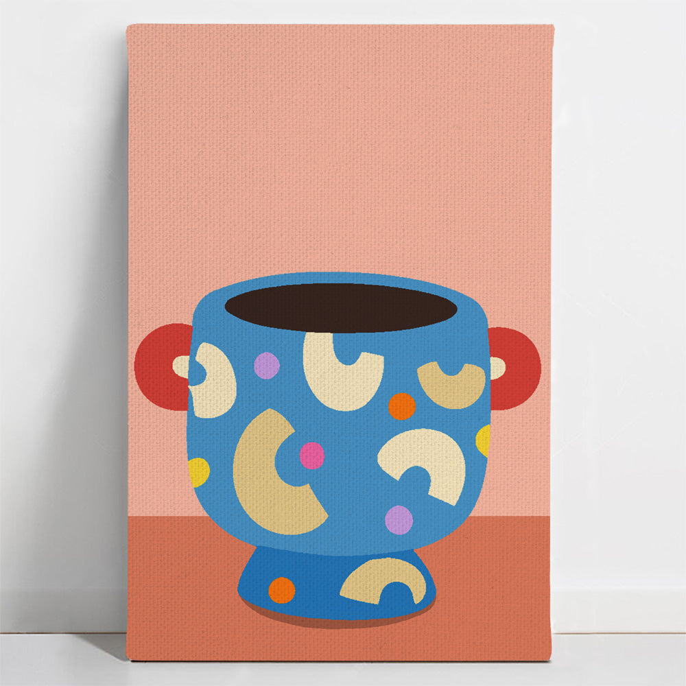 Luna Vase | Bloom Collection - Paint By Numbers Kit