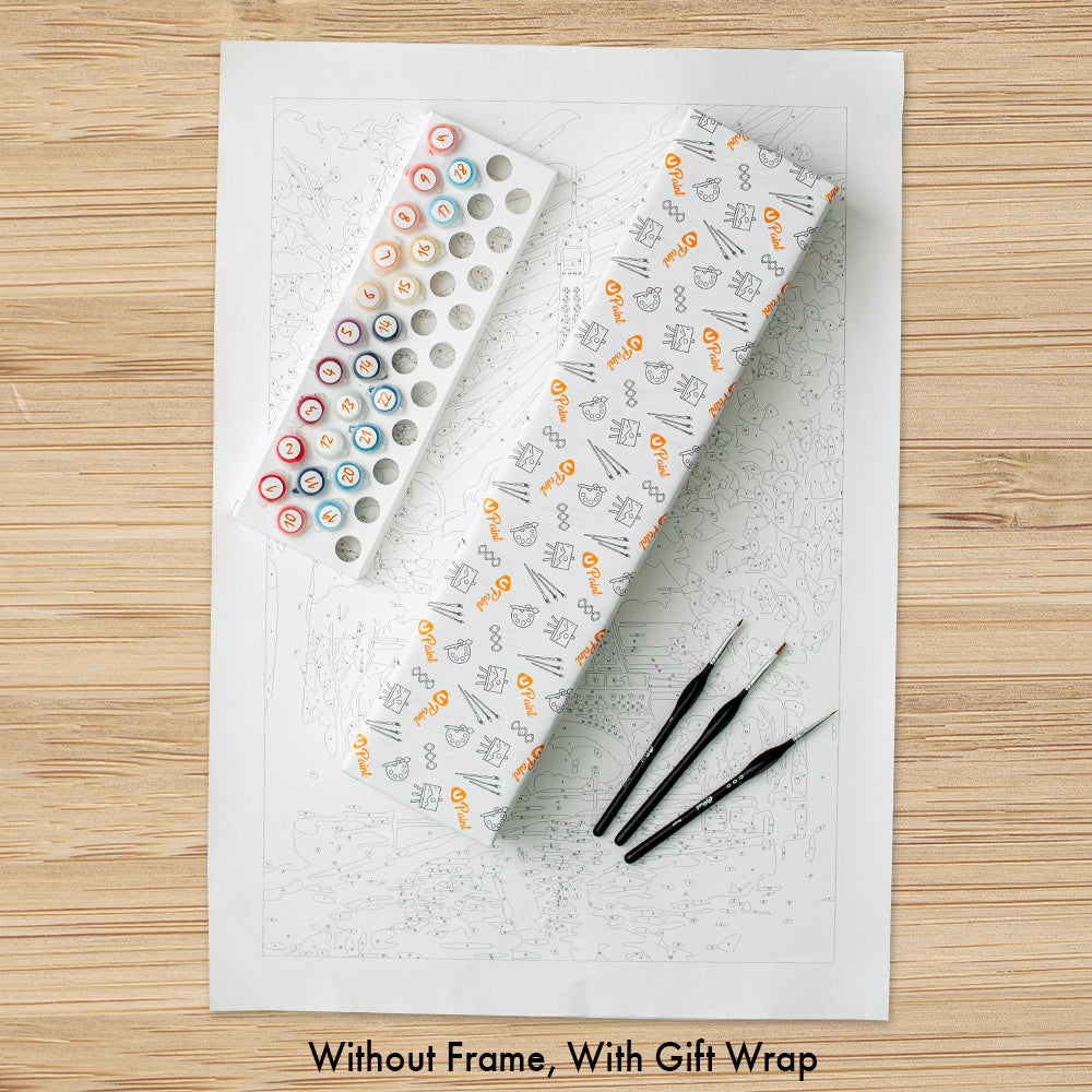 Megamoon Bloom - Paint By Numbers Kit