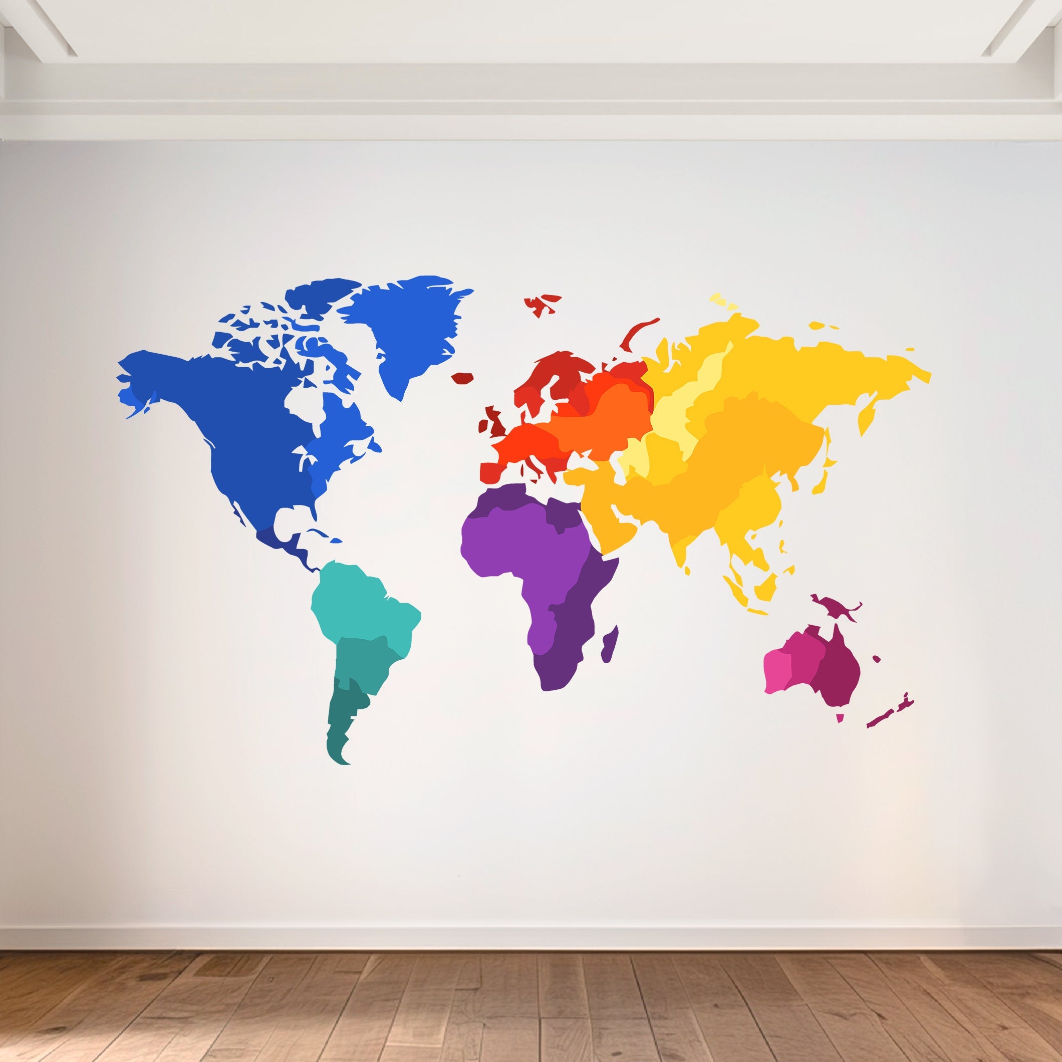 A World of Colors - Murals by Numbers Kit