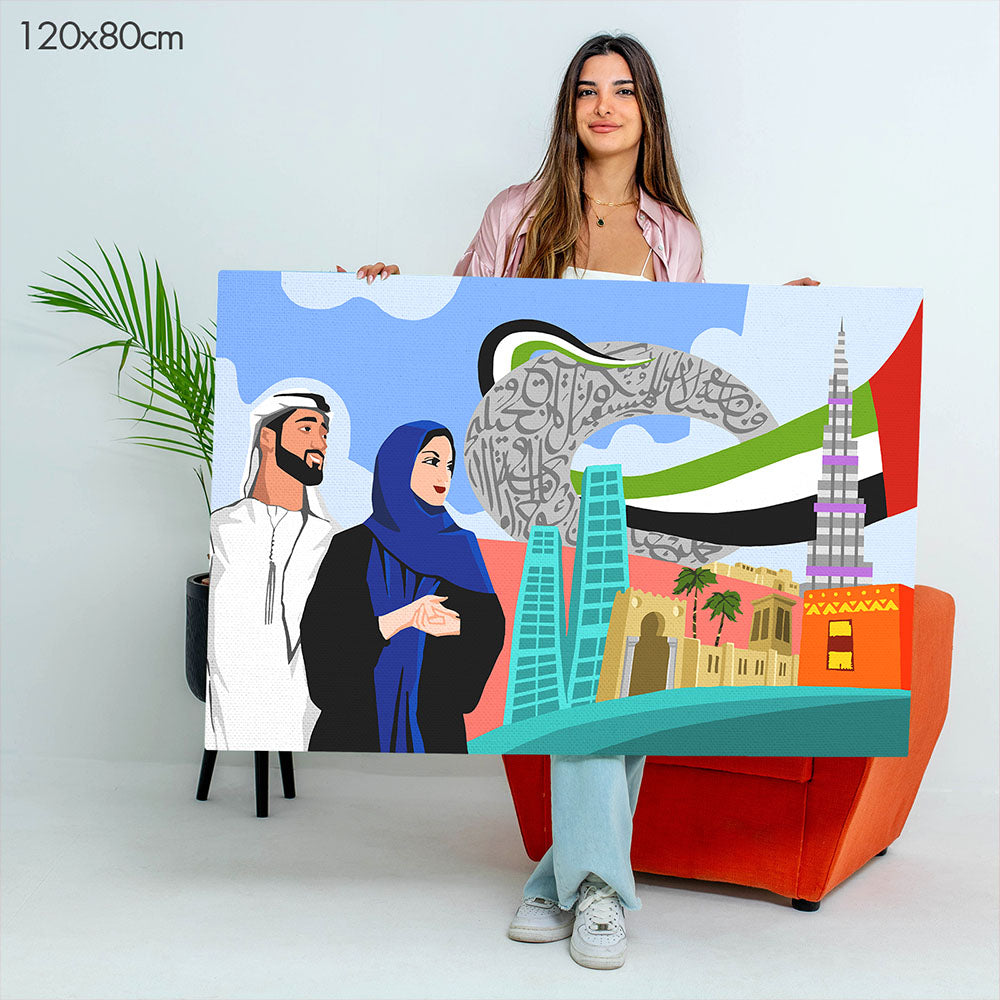 Colors of Unity UAE - Paint By Numbers Kit