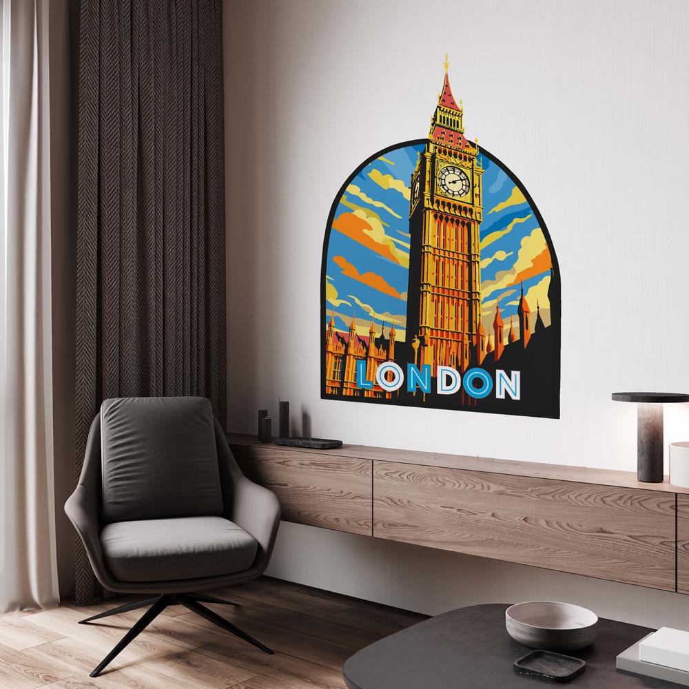 Big Ben Golden Hour - Murals by Numbers Kit