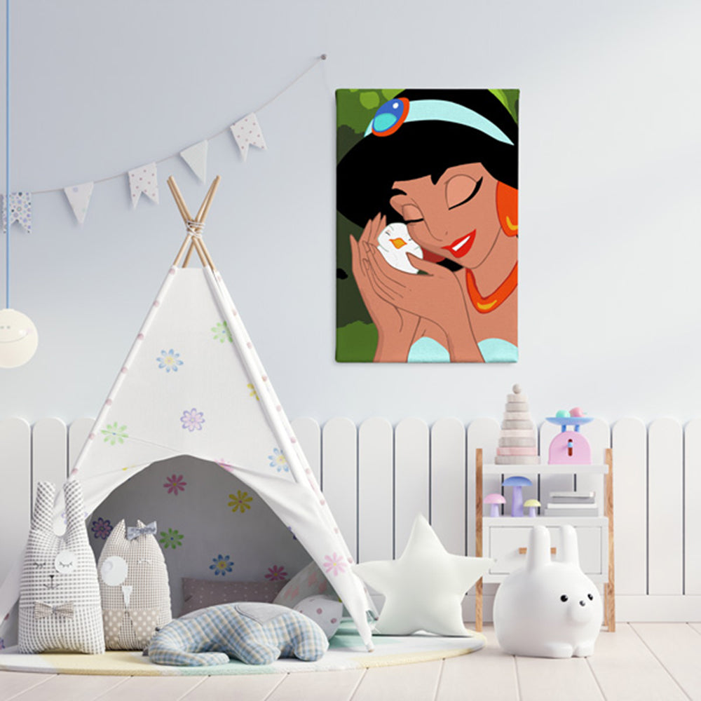 Princess Jasmine - Kids Paint By Numbers Kit