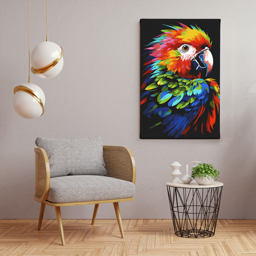 Exotic Parrot - Paint By Numbers Kit