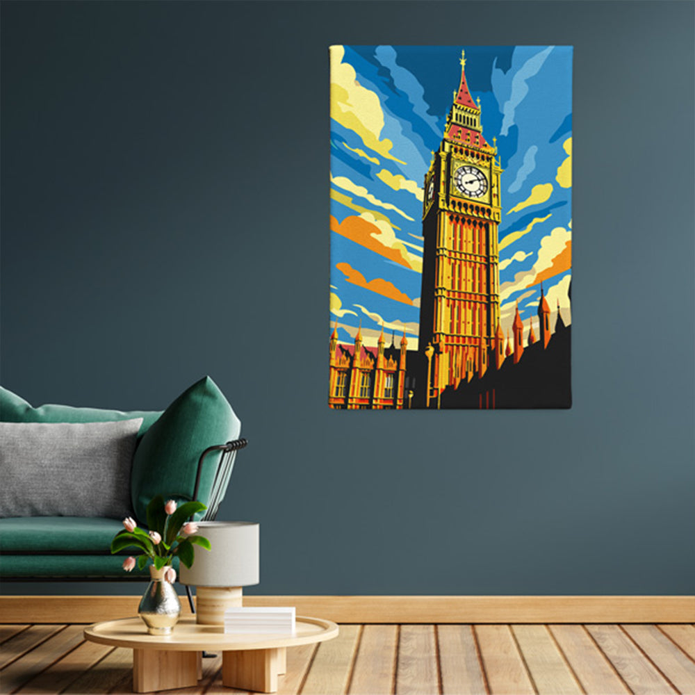 Big Ben Golden Hour - Paint By Numbers Kit