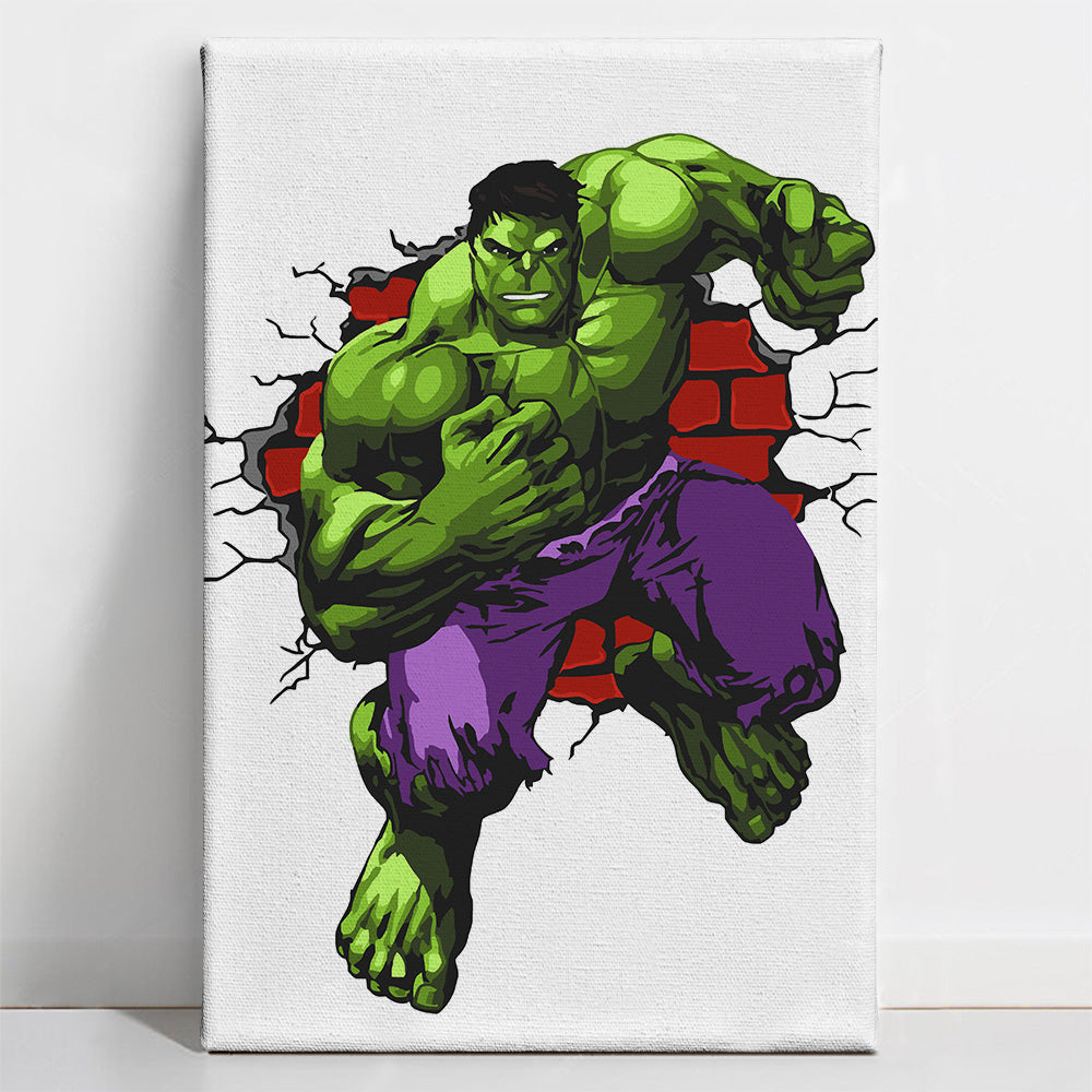 Incredible Hulk - Kids Paint By Numbers Kit