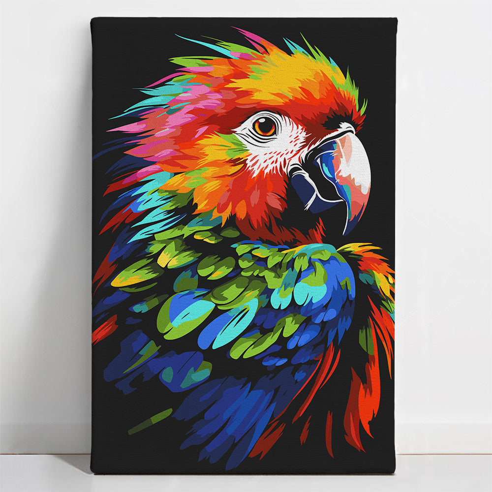 Exotic Parrot - Paint By Numbers Kit