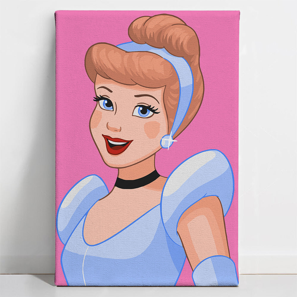 Cinderella - Kids Paint By Numbers Kit