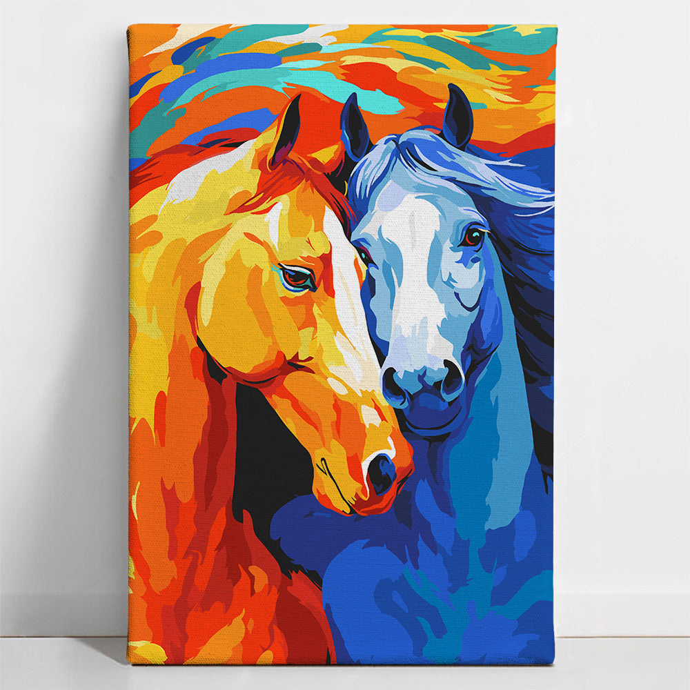 Horses in Harmony - Paint By Numbers Kit