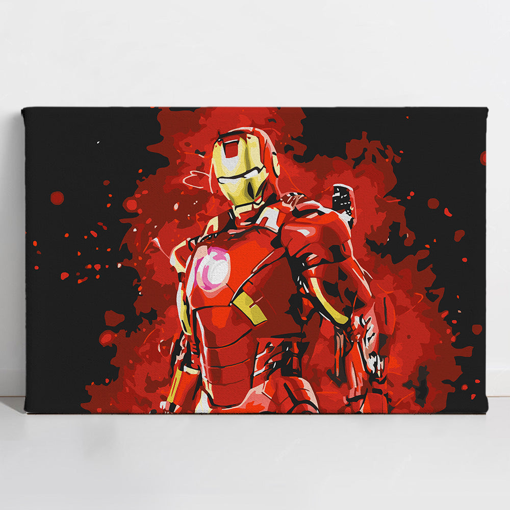 Iron Man - Kids Paint By Numbers Kit