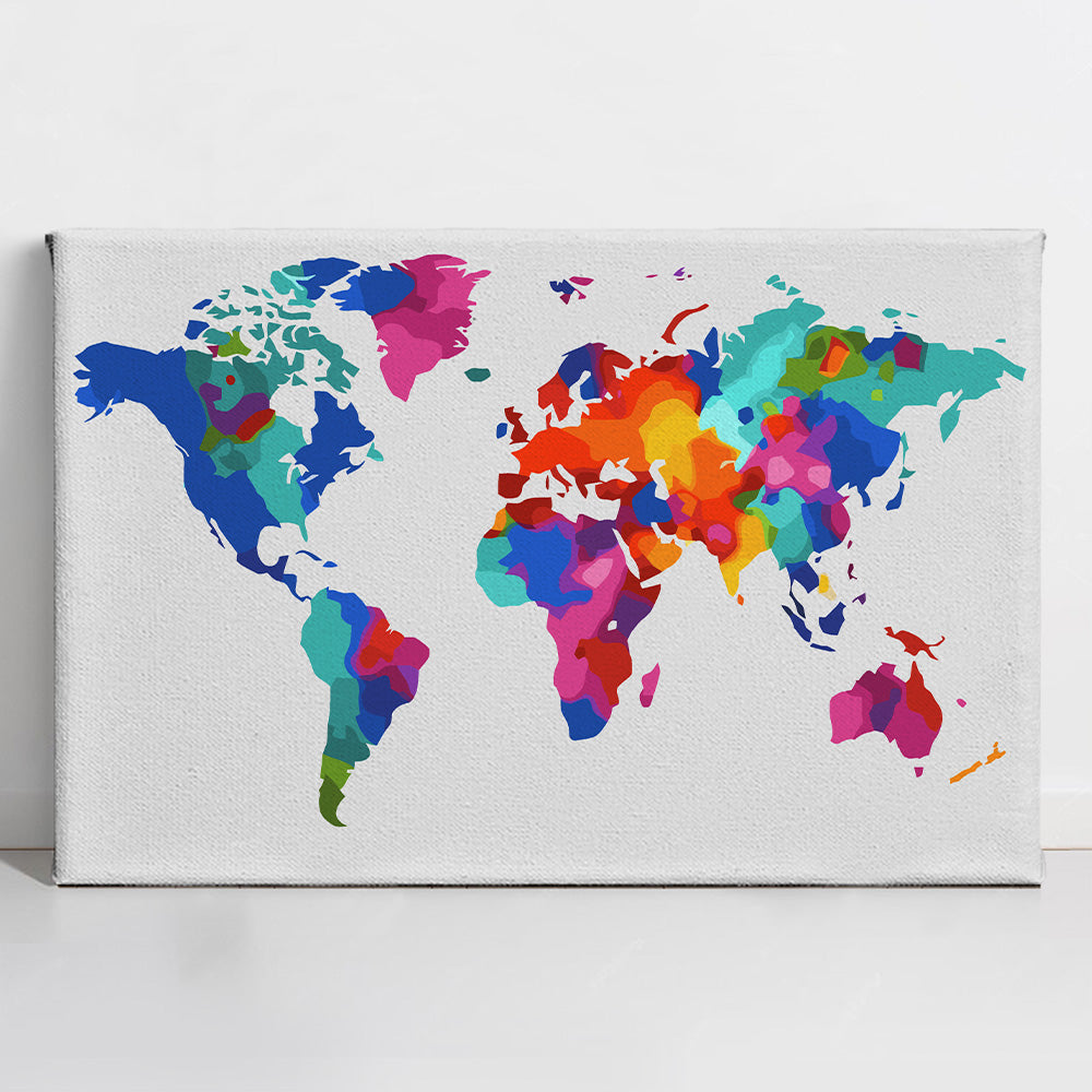 A World of Colors - Paint By Numbers Kit