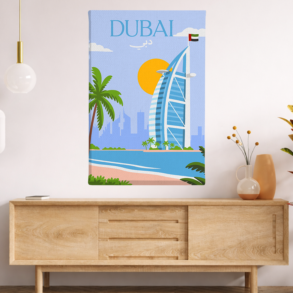 Dubai, City of Dreams - Our Emirates, Our Pride | Paint by Numbers Kit