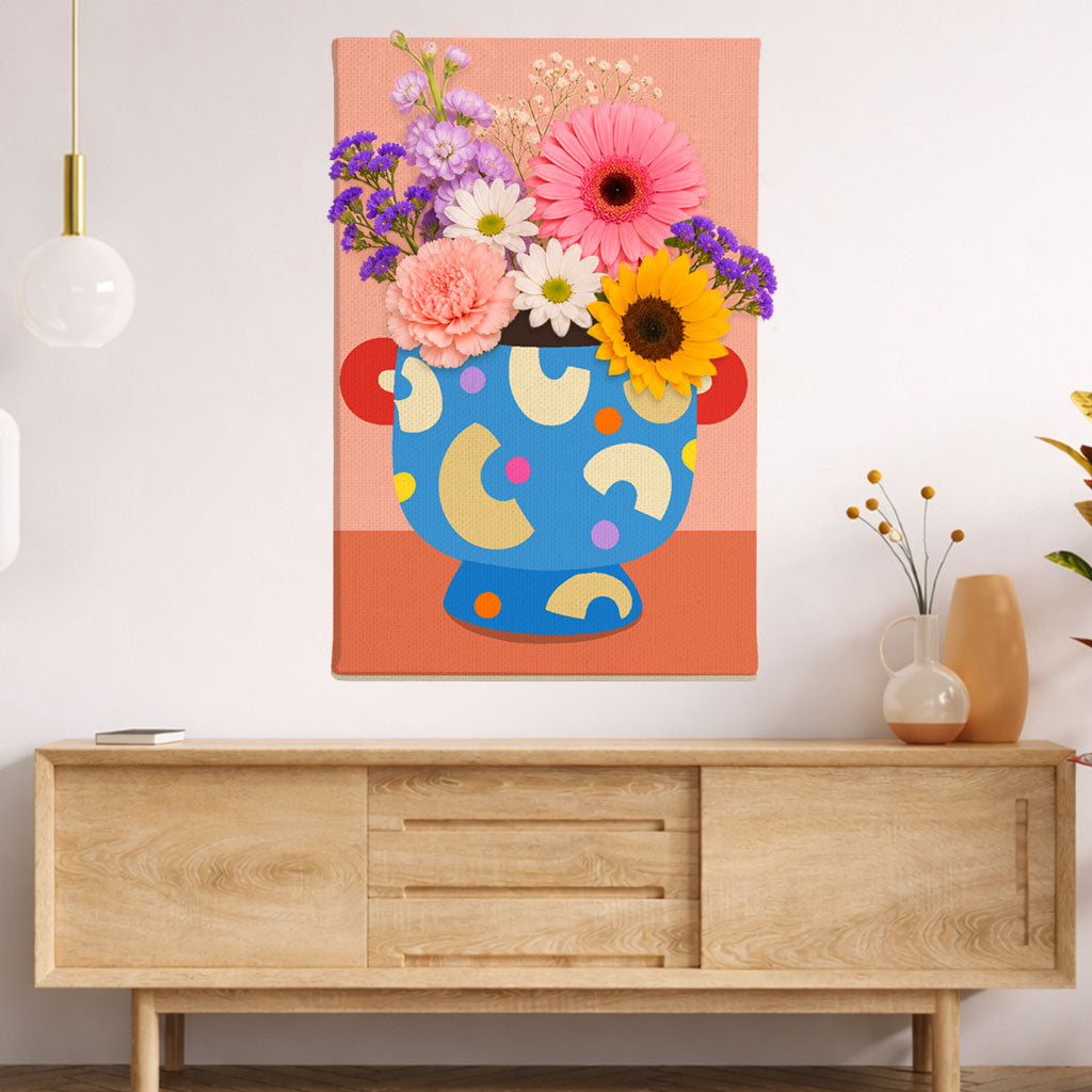 Luna Vase | Bloom Collection - Paint By Numbers Kit