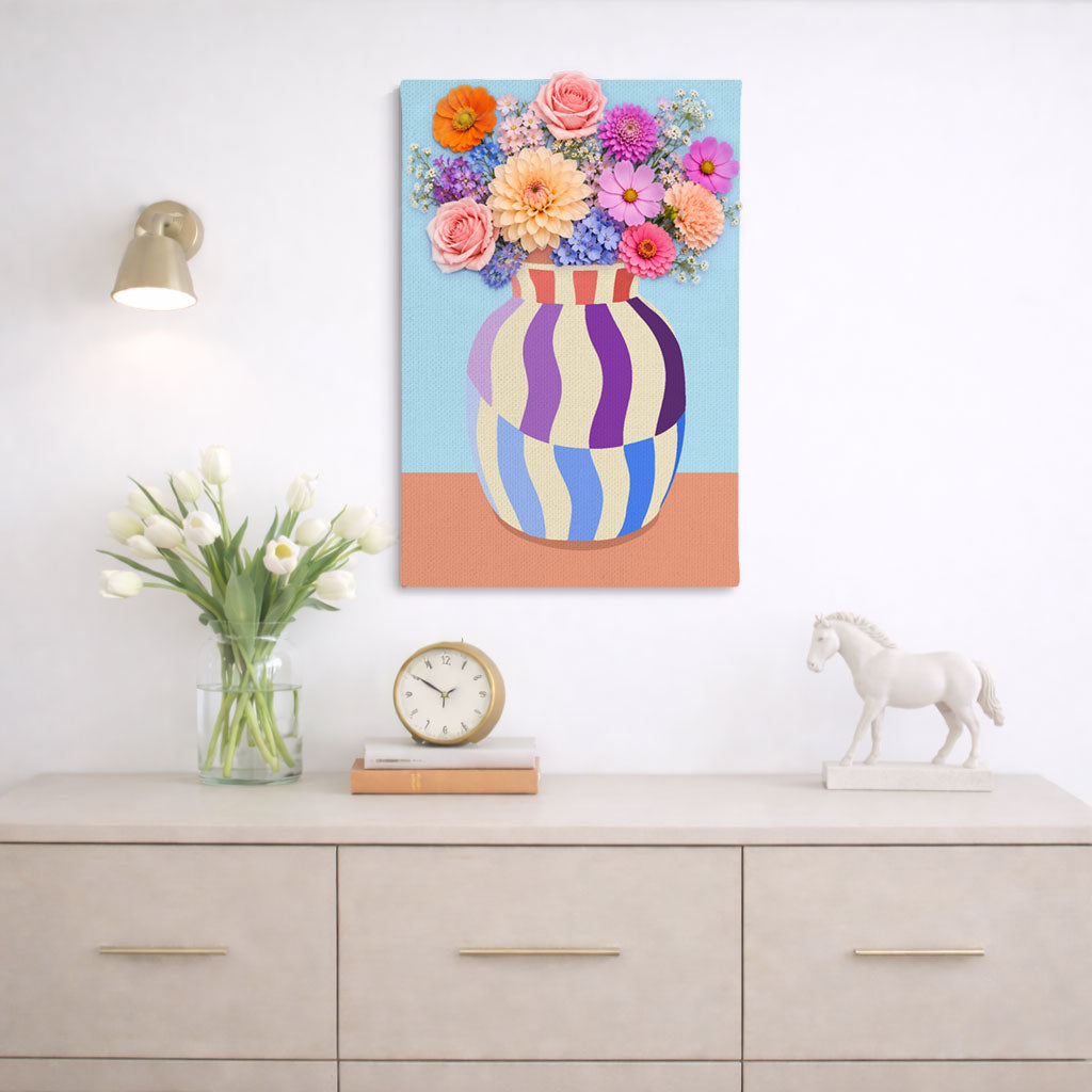 Solis Vase | Bloom Collection - Paint By Numbers Kit
