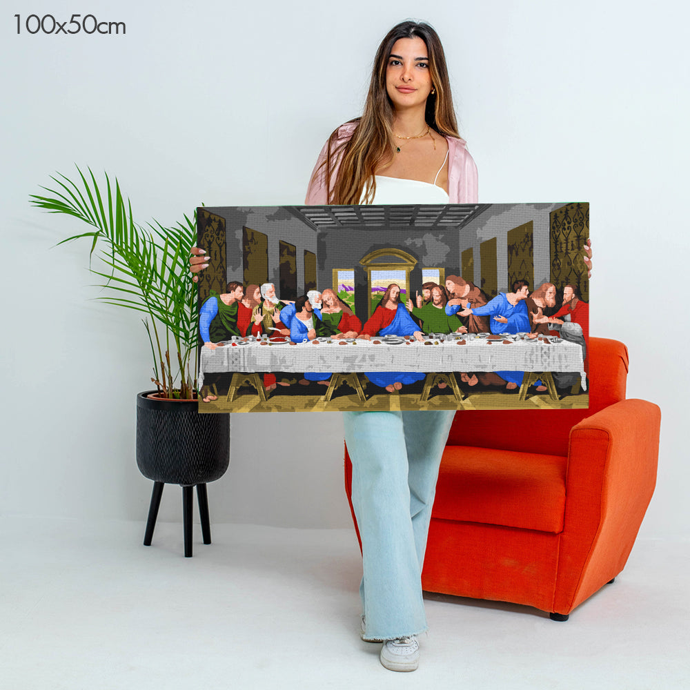 The Last Supper by by Leonardo Da Vinci  - Paint By Numbers Kit
