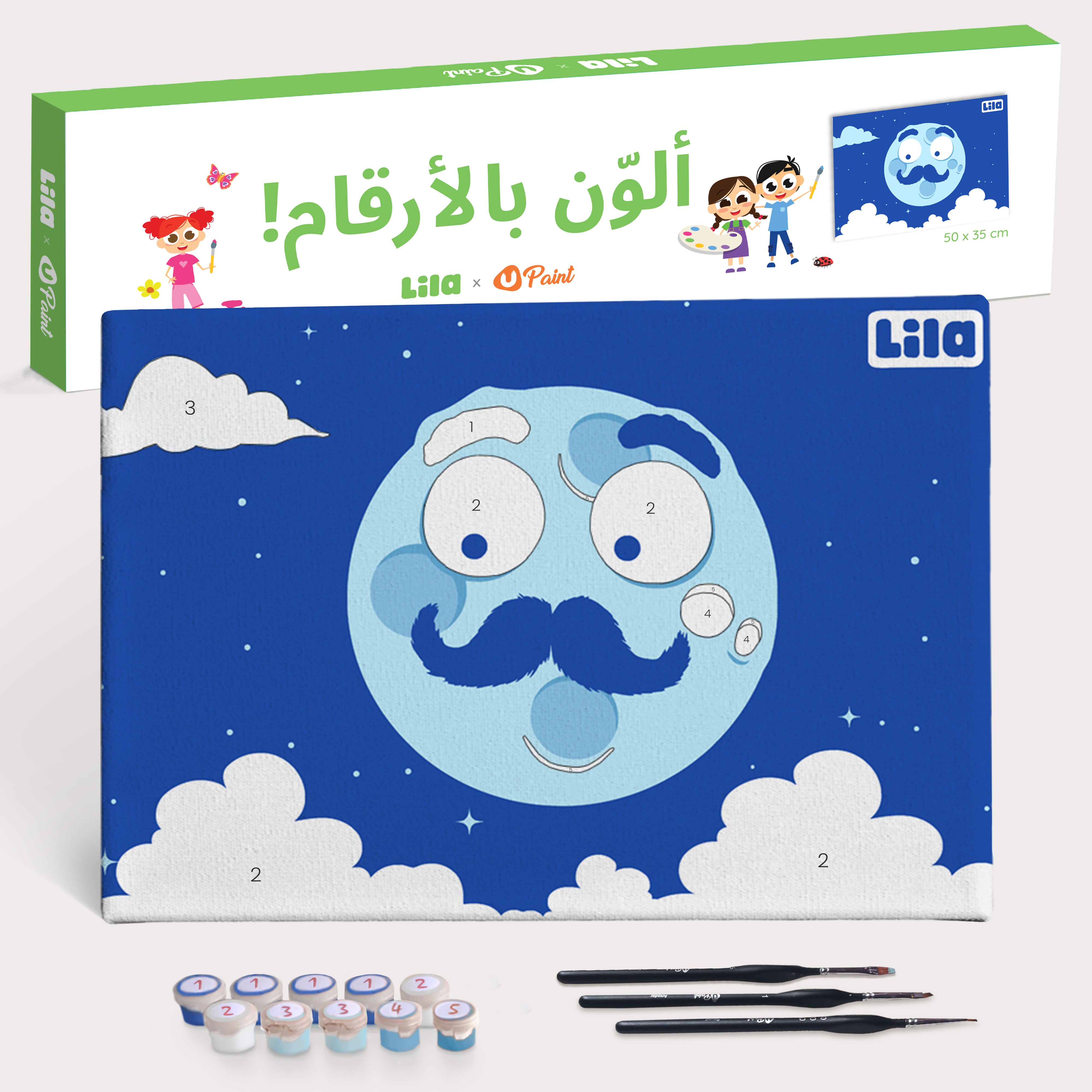 Amar - Lila TV Exclusive Collection Paint By Numbers Kit