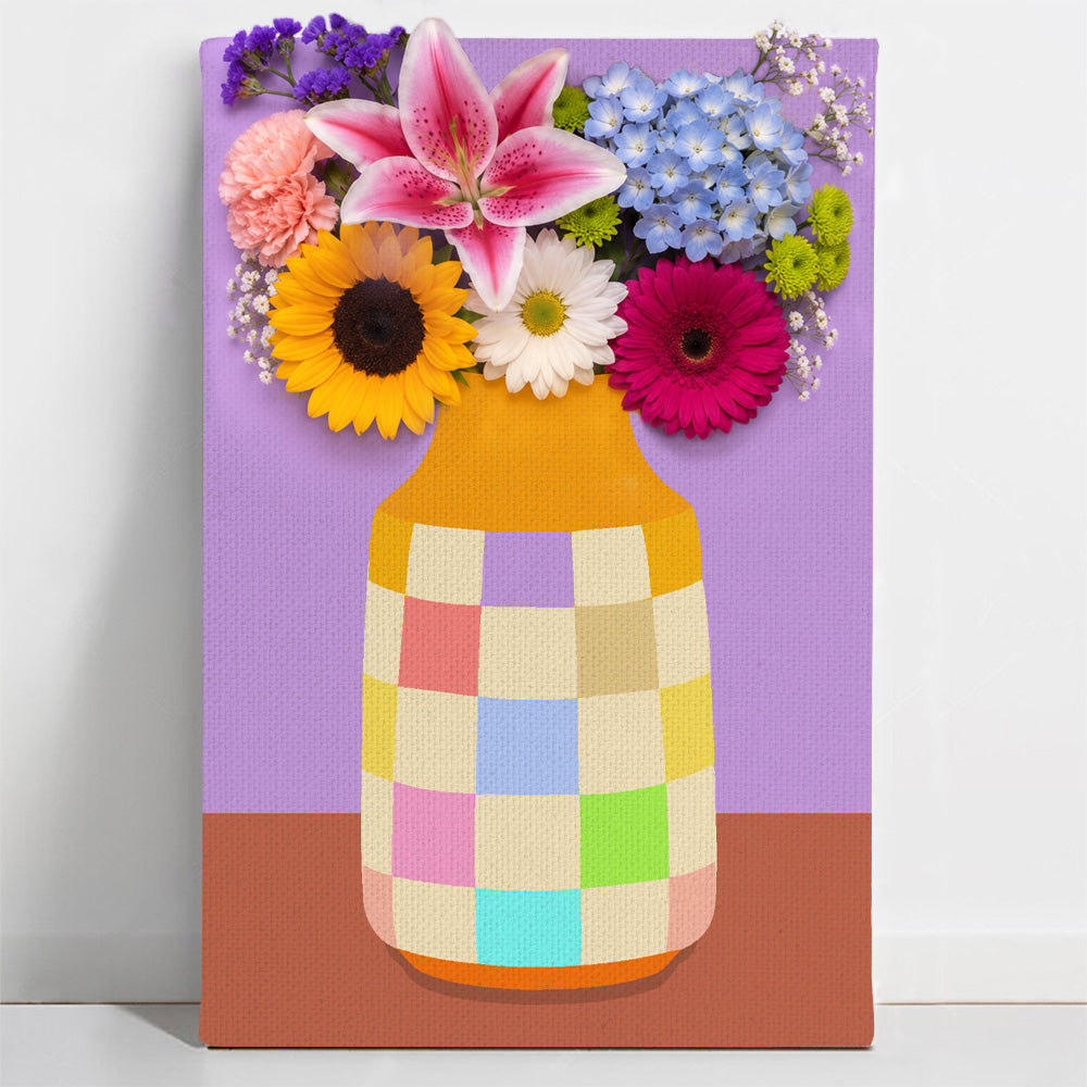 Nova Vase | Bloom Collection - Paint By Numbers Kit