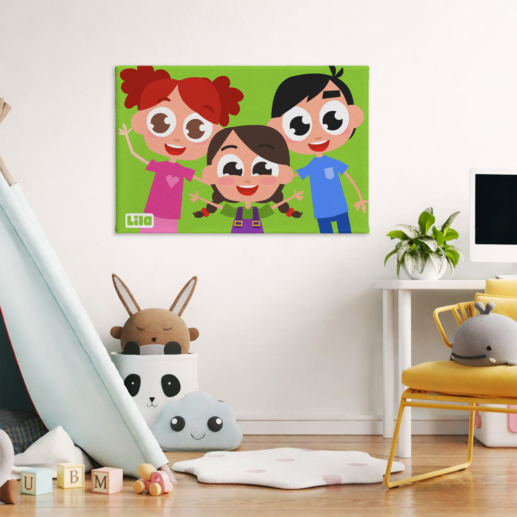 Yara, Sami & Nour - Lila TV Exclusive Collection Paint By Numbers Kit