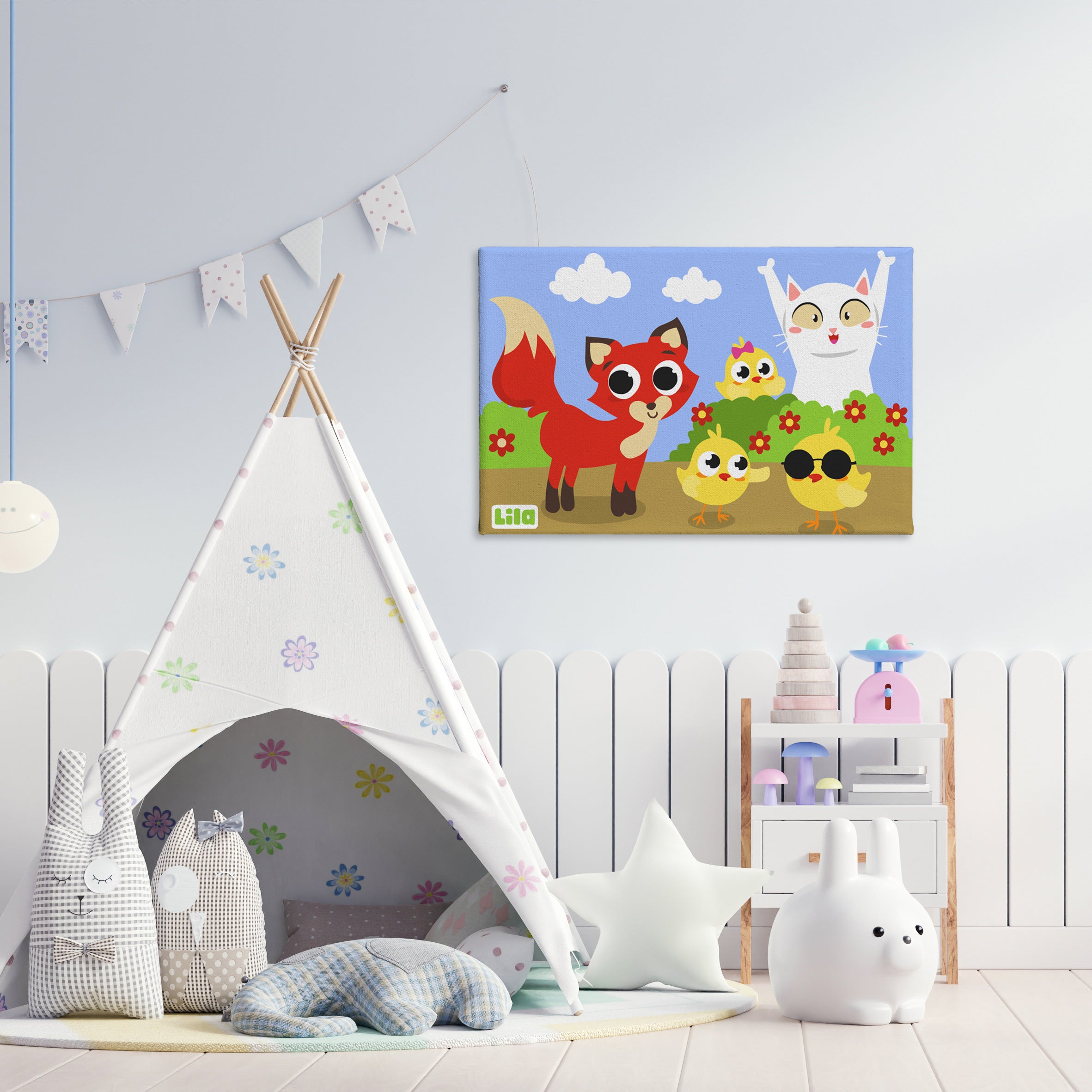 Animals - Lila TV Exclusive Collection Paint By Numbers Kit